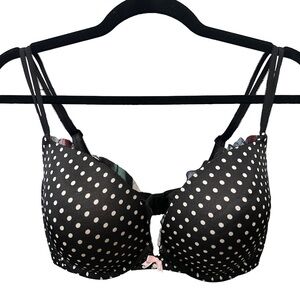 Victoria’s Secret Very Sexy Push-up size 36DD black and white polka dot